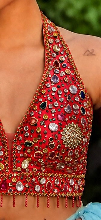 Stone Halter Neck
