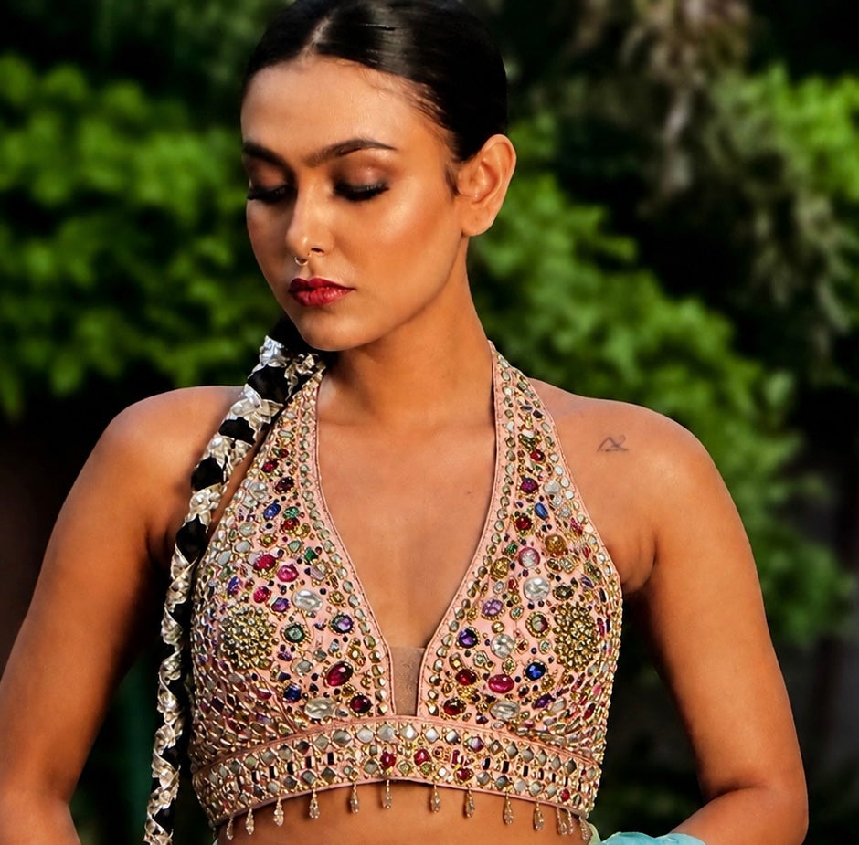 Stone Halter Neck