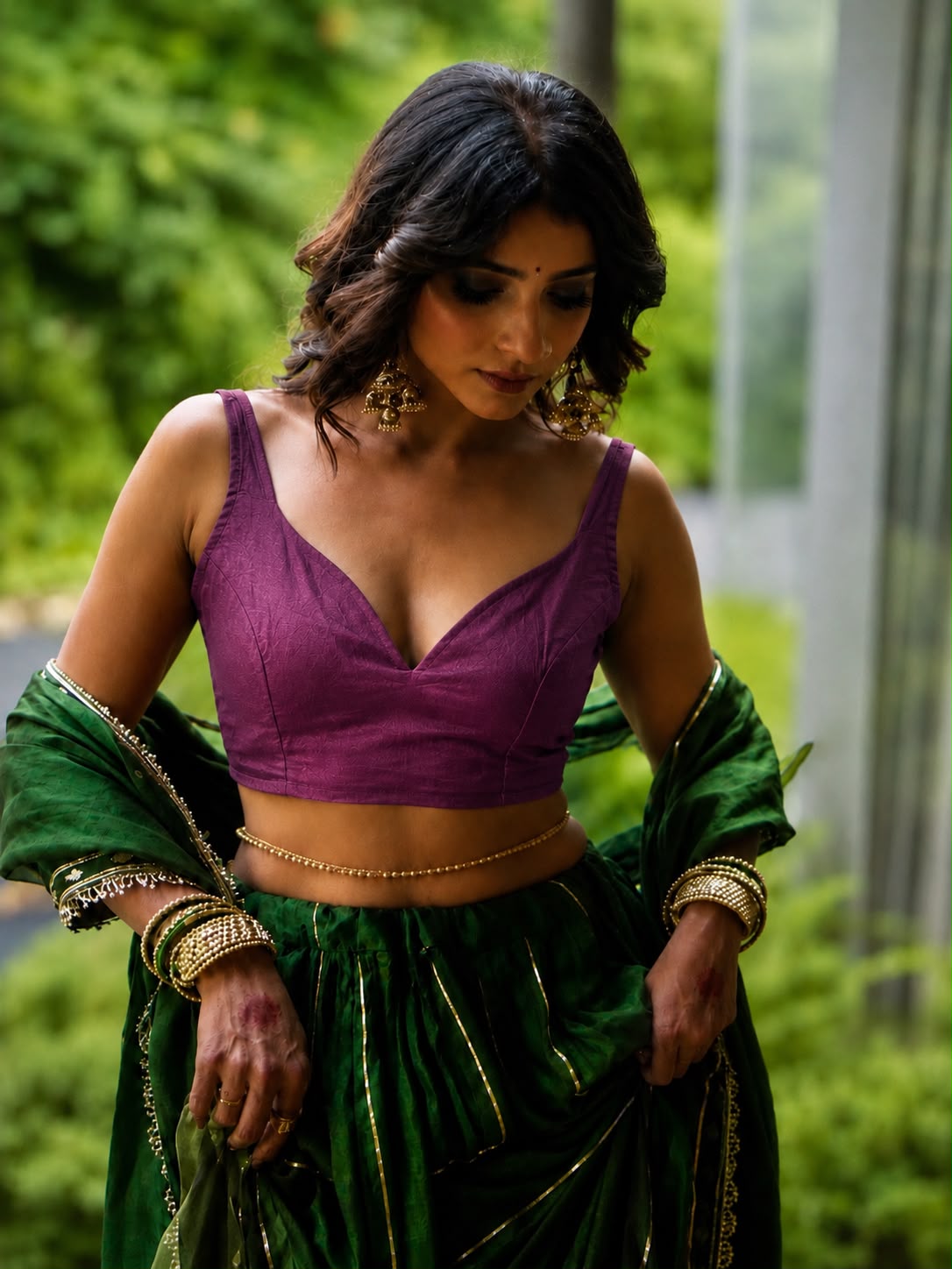 Anaya Sweetheart Blouse