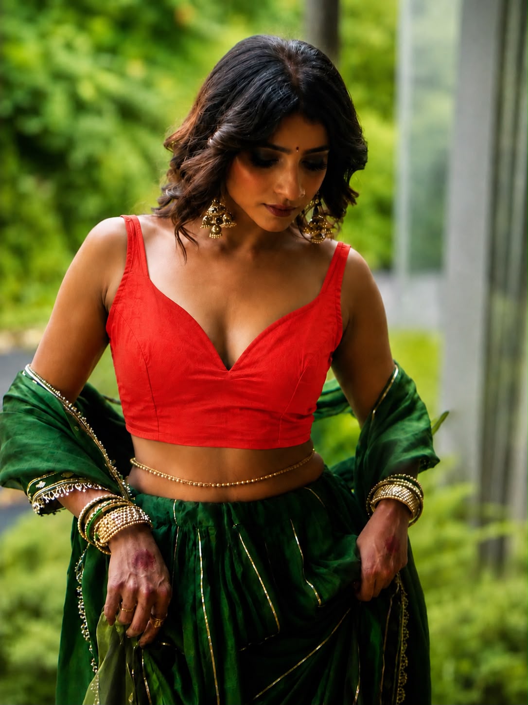 Anaya Sweetheart Blouse