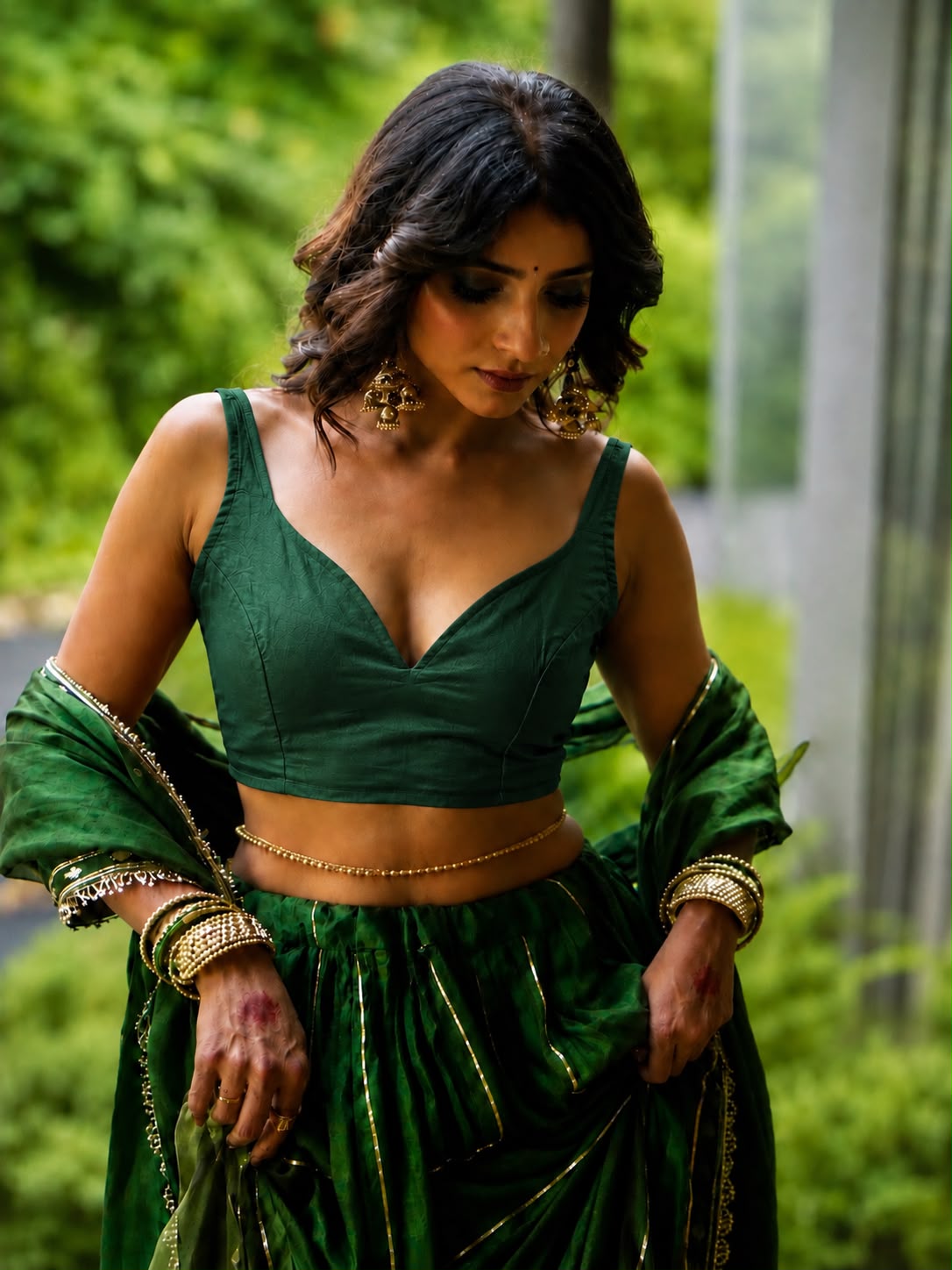 Anaya Sweetheart Blouse