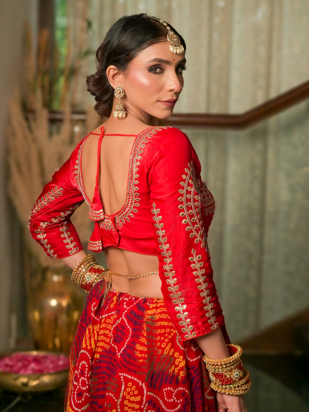 Aangi Blouse - Red
