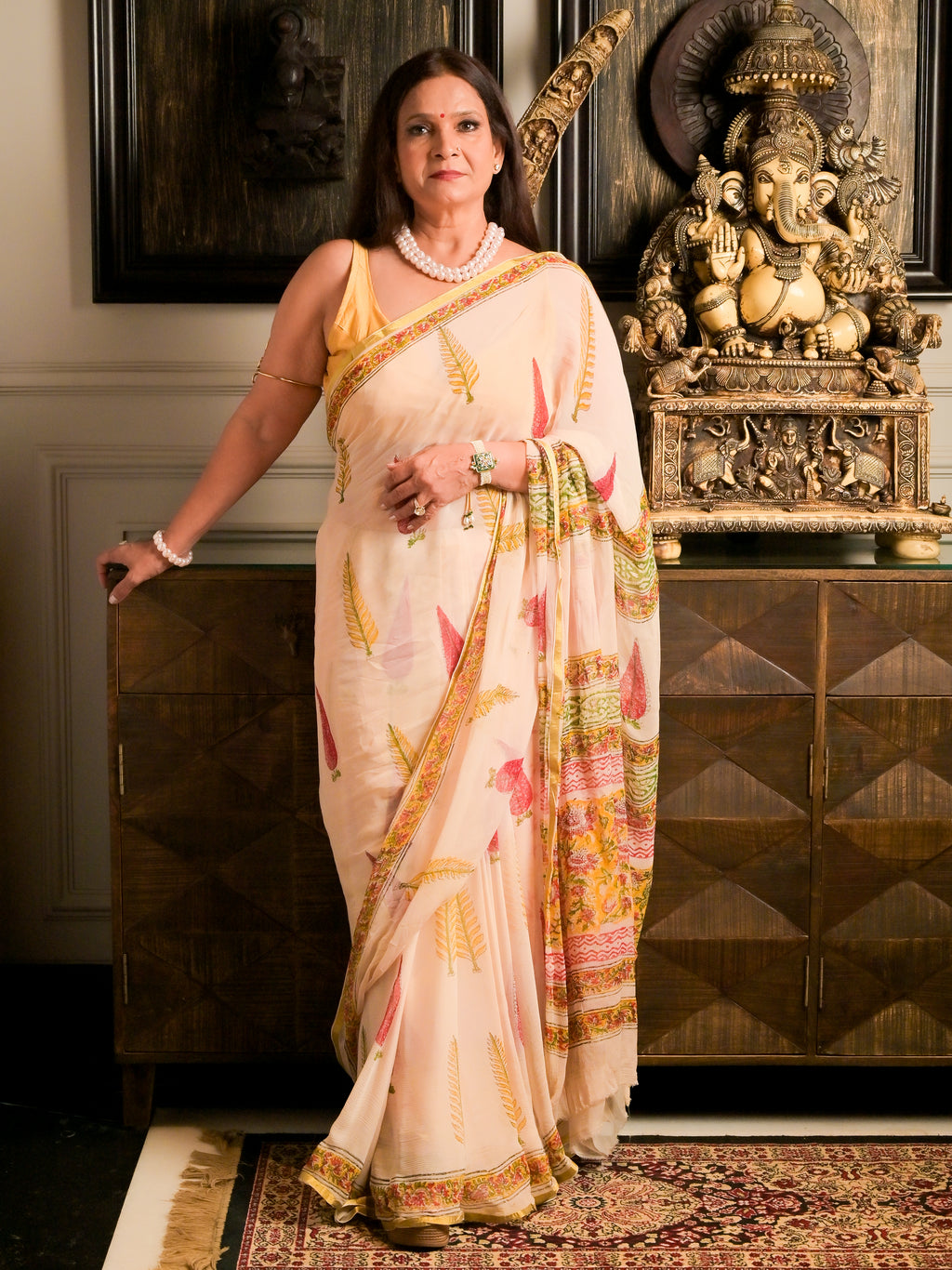 Sanganeri Saree