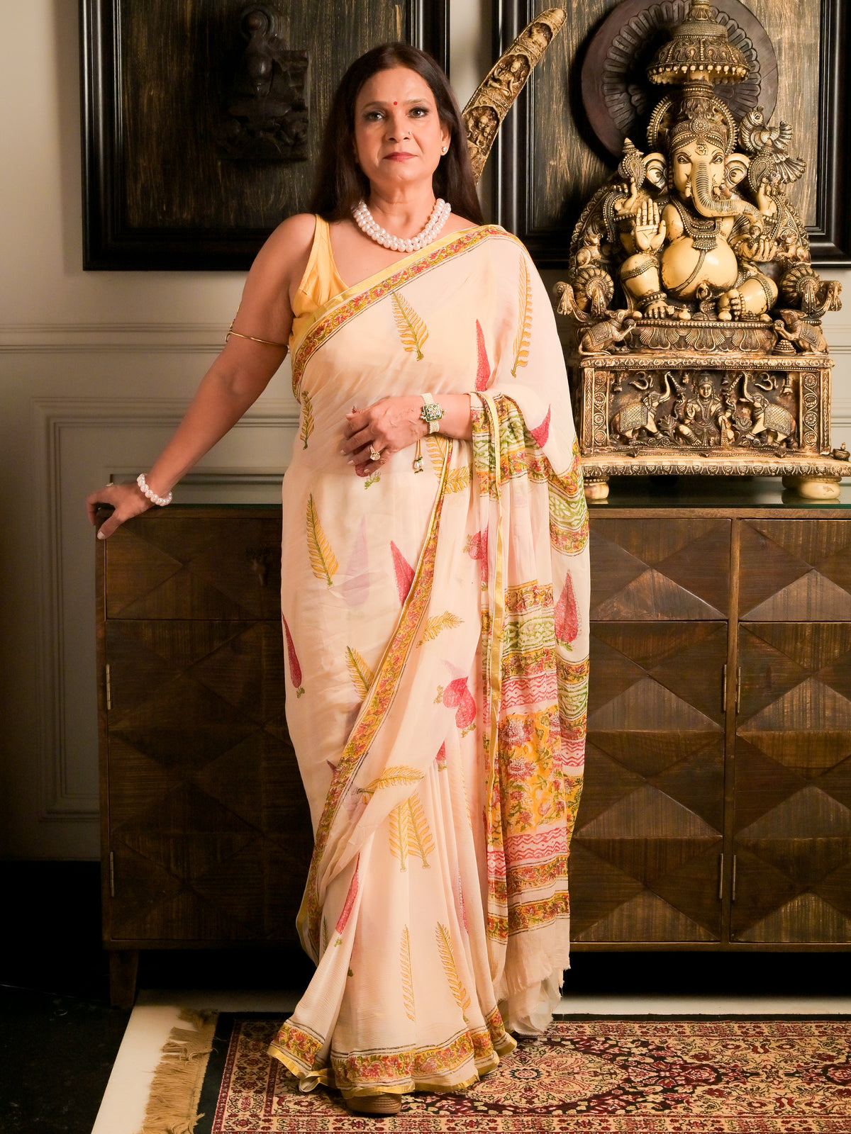 Sanganeri Saree
