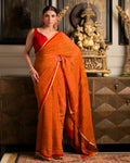 Lalima Ajrak Saree