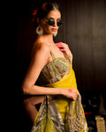 Olive Zardozi Blouse
