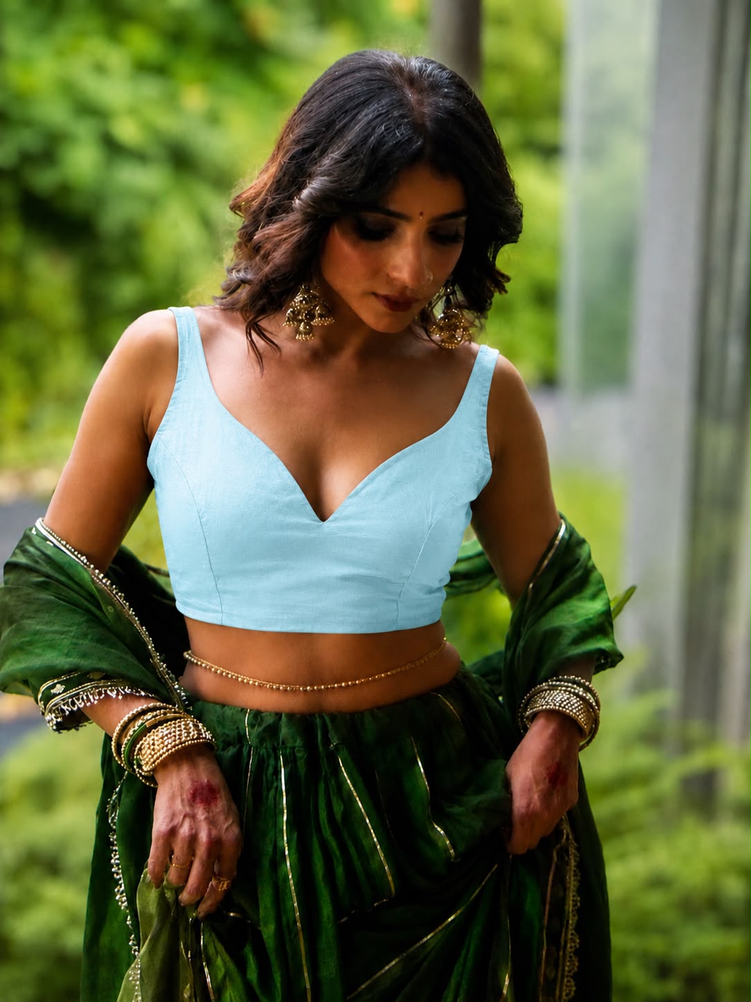 Anaya Sweetheart Blouse