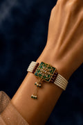Rani Meenakari Kundan Bracelet